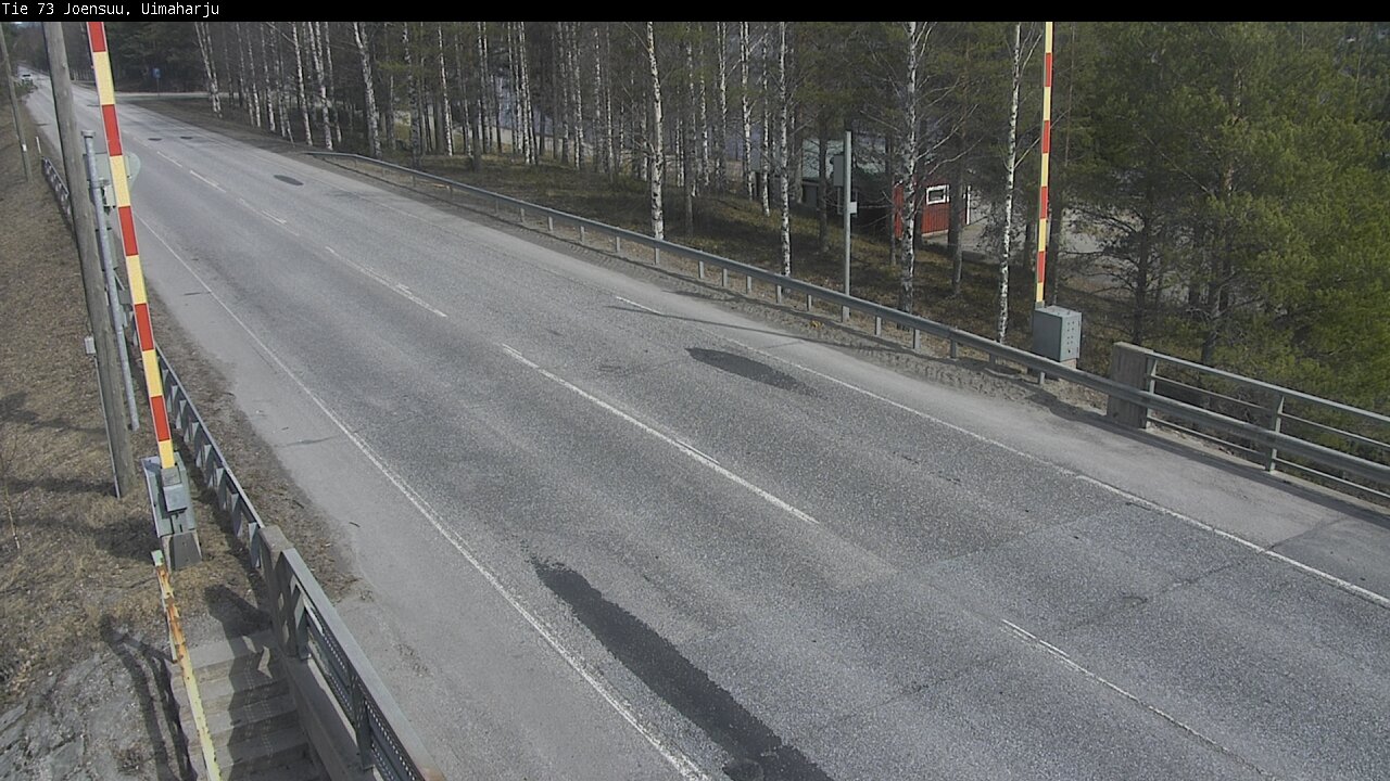 Weather Camera Image Väg 73 Eno, Uimaharju, Joensuu, Pohjois-Karjala