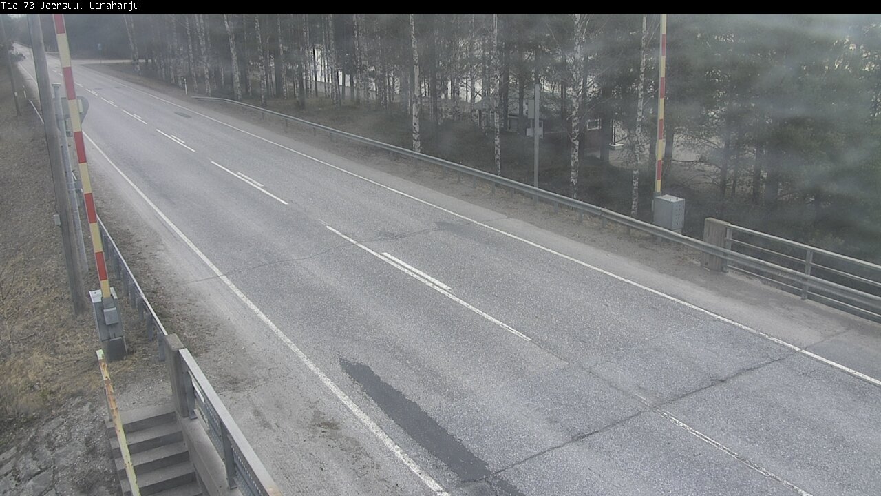Weather Camera Image Väg 73 Eno, Uimaharju, Joensuu, Pohjois-Karjala