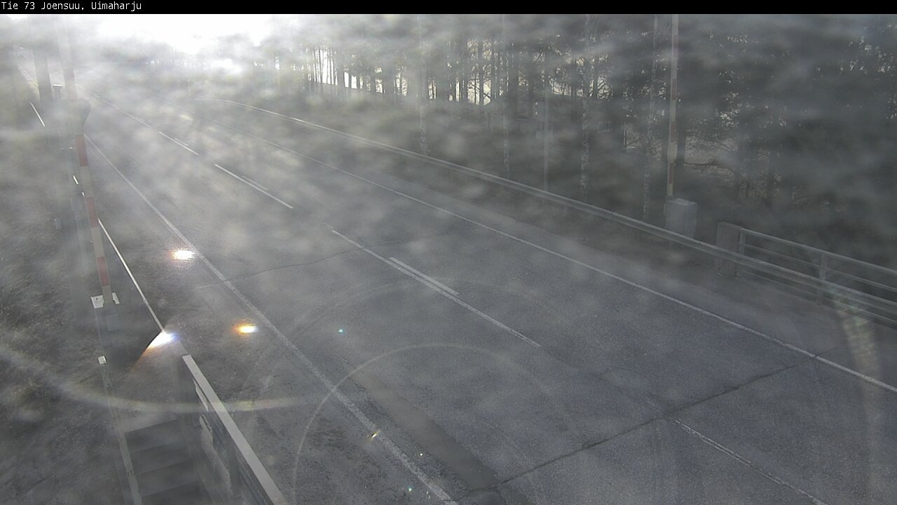 Weather Camera Image Väg 73 Eno, Uimaharju, Joensuu, Pohjois-Karjala
