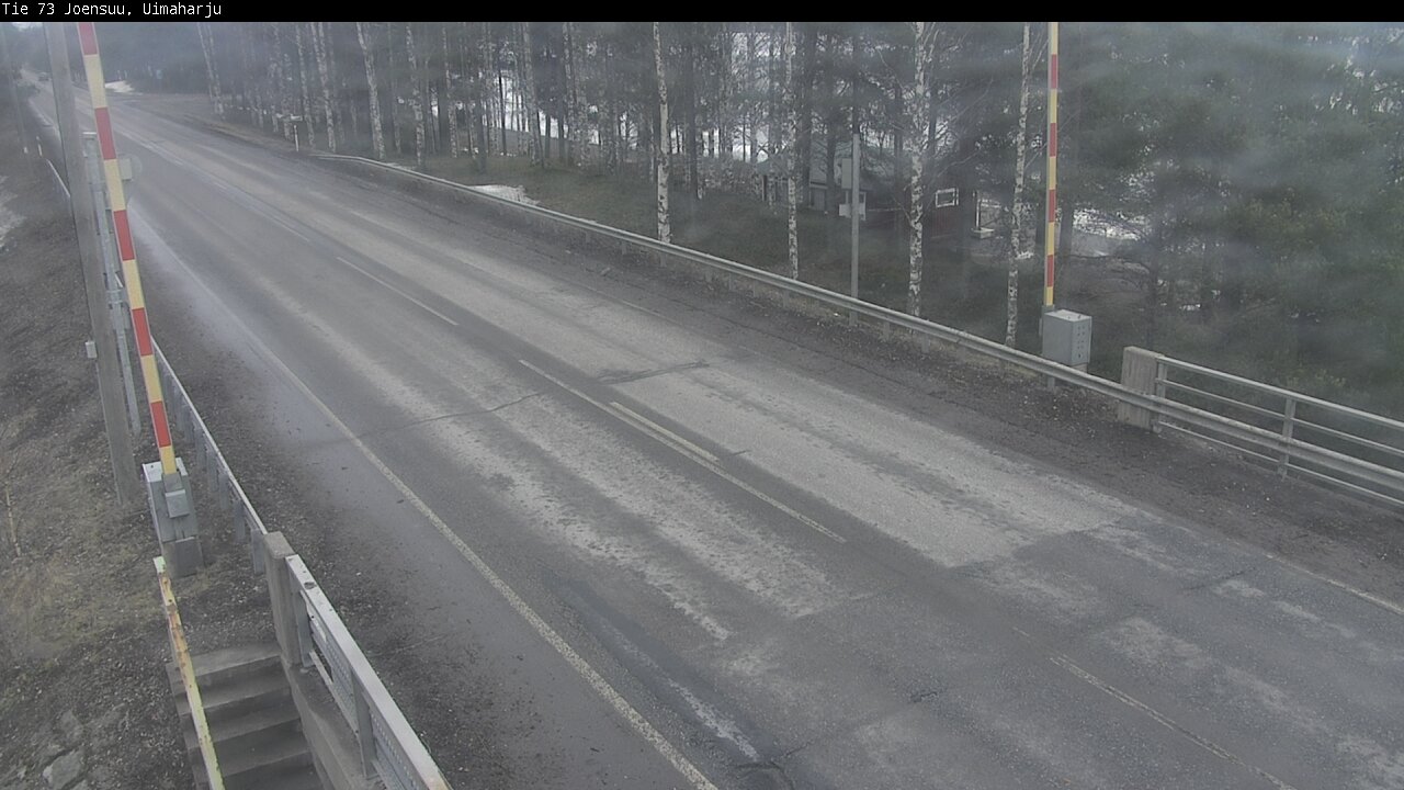 Weather Camera Image Väg 73 Eno, Uimaharju, Joensuu, Pohjois-Karjala