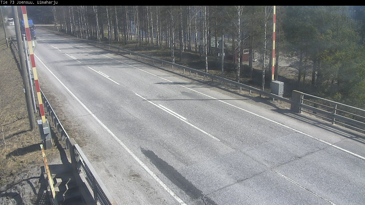 Weather Camera Image Väg 73 Eno, Uimaharju, Joensuu, Pohjois-Karjala