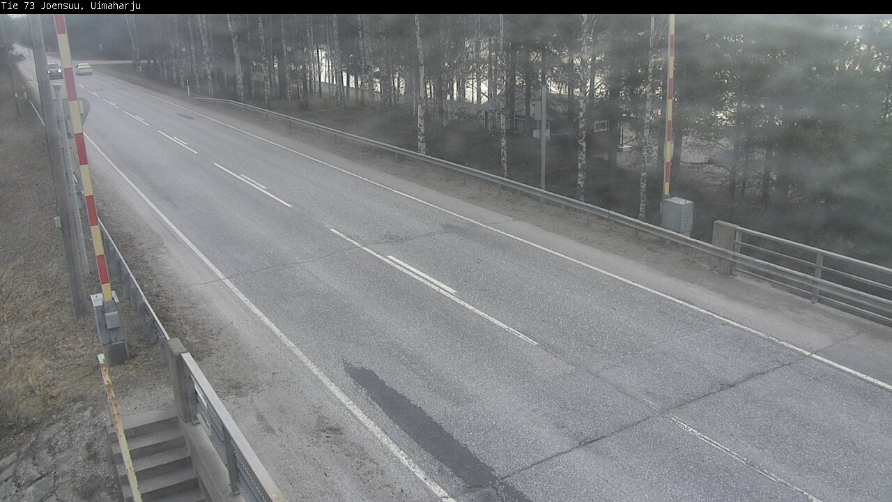 Weather Camera Image Väg 73 Eno, Uimaharju, Joensuu, Pohjois-Karjala