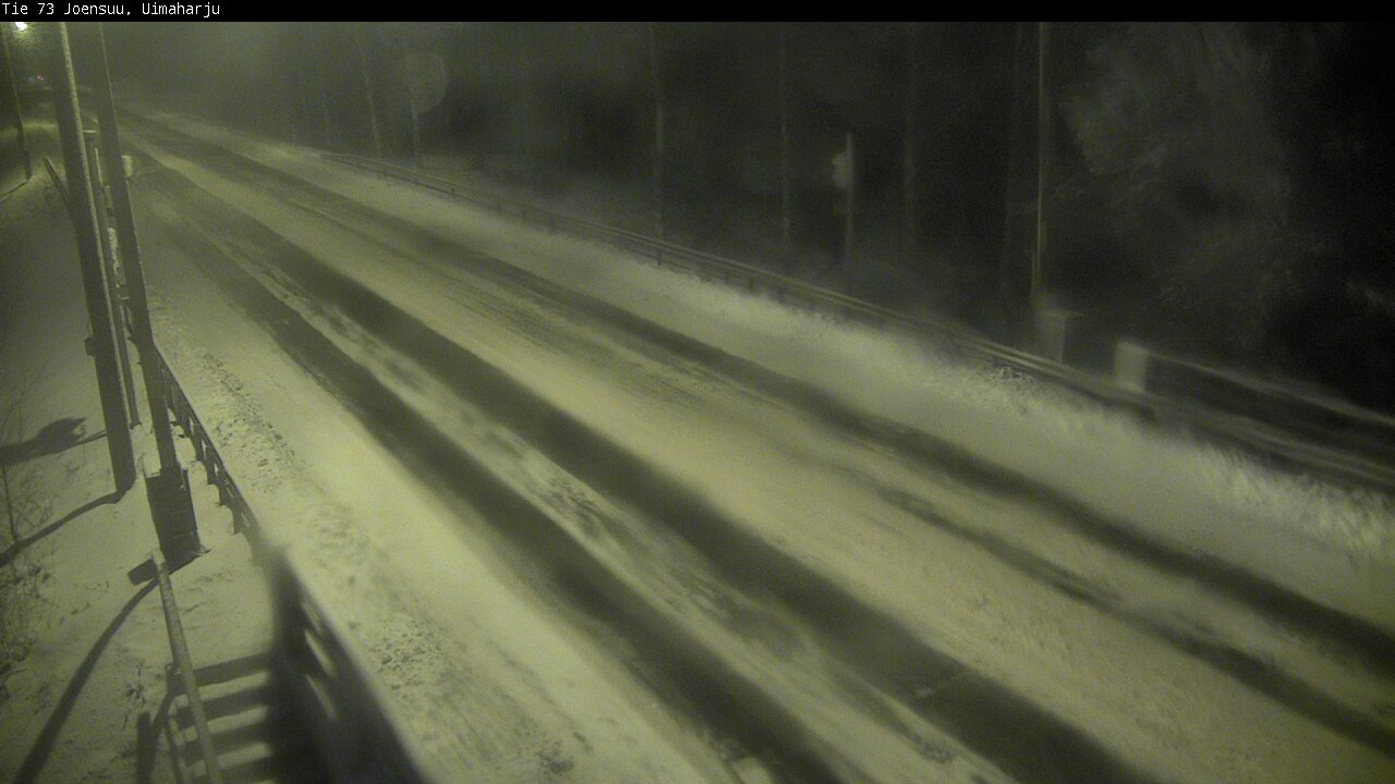 Weather Camera Image Väg 73 Eno, Uimaharju, Joensuu, Pohjois-Karjala