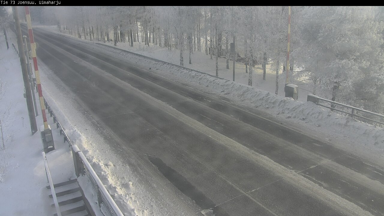 Weather Camera Image Road 73 Eno, Uimaharju, Joensuu, Pohjois-Karjala