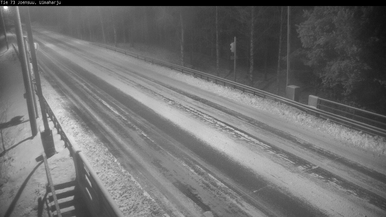 Weather Camera Image Väg 73 Eno, Uimaharju, Joensuu, Pohjois-Karjala