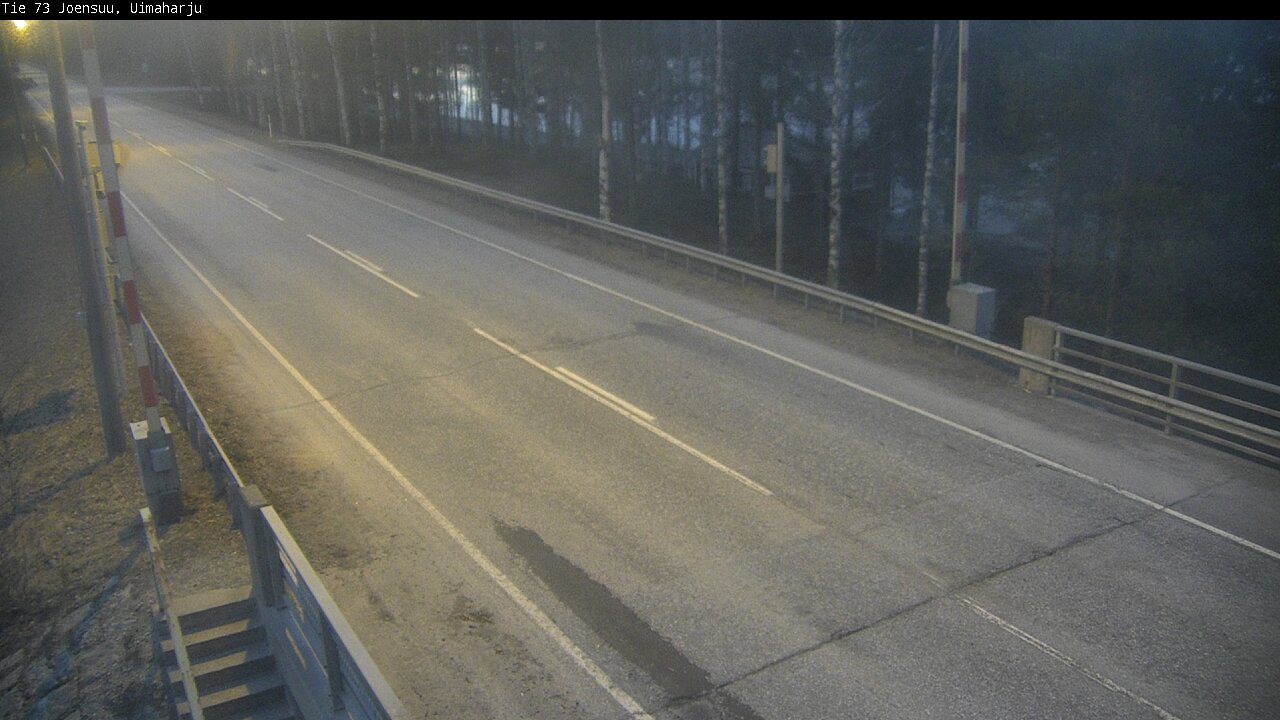 Weather Camera Image Road 73 Eno, Uimaharju, Joensuu, Pohjois-Karjala