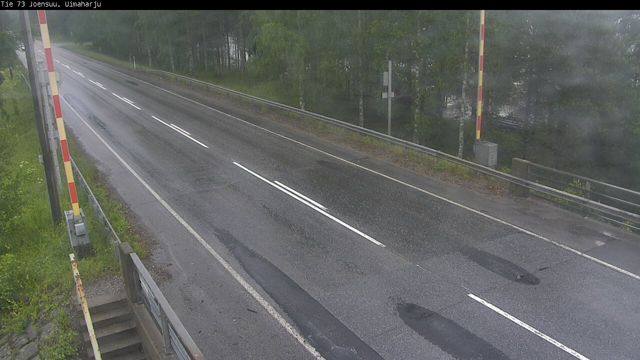 Weather Camera Image Road 73 Eno, Uimaharju, Joensuu, Pohjois-Karjala