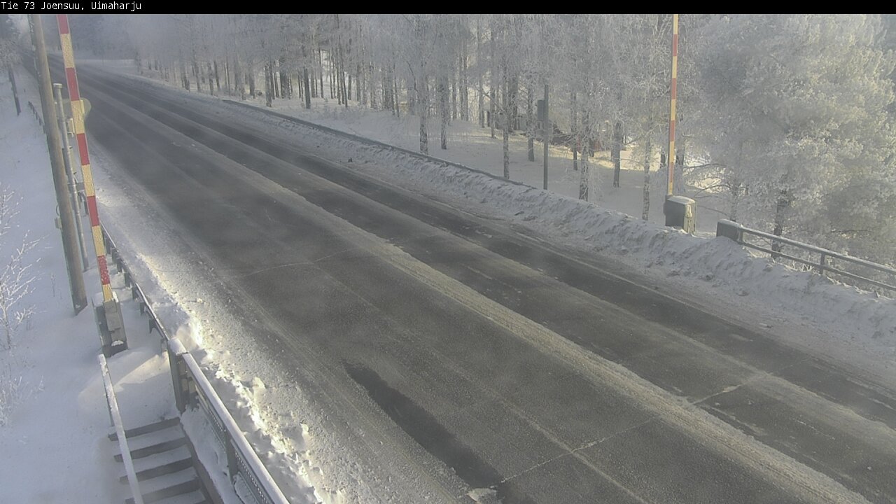 Weather Camera Image Road 73 Eno, Uimaharju, Joensuu, Pohjois-Karjala
