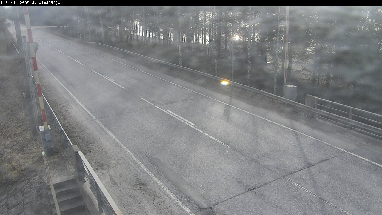 Weather Camera Image Väg 73 Eno, Uimaharju, Joensuu, Pohjois-Karjala