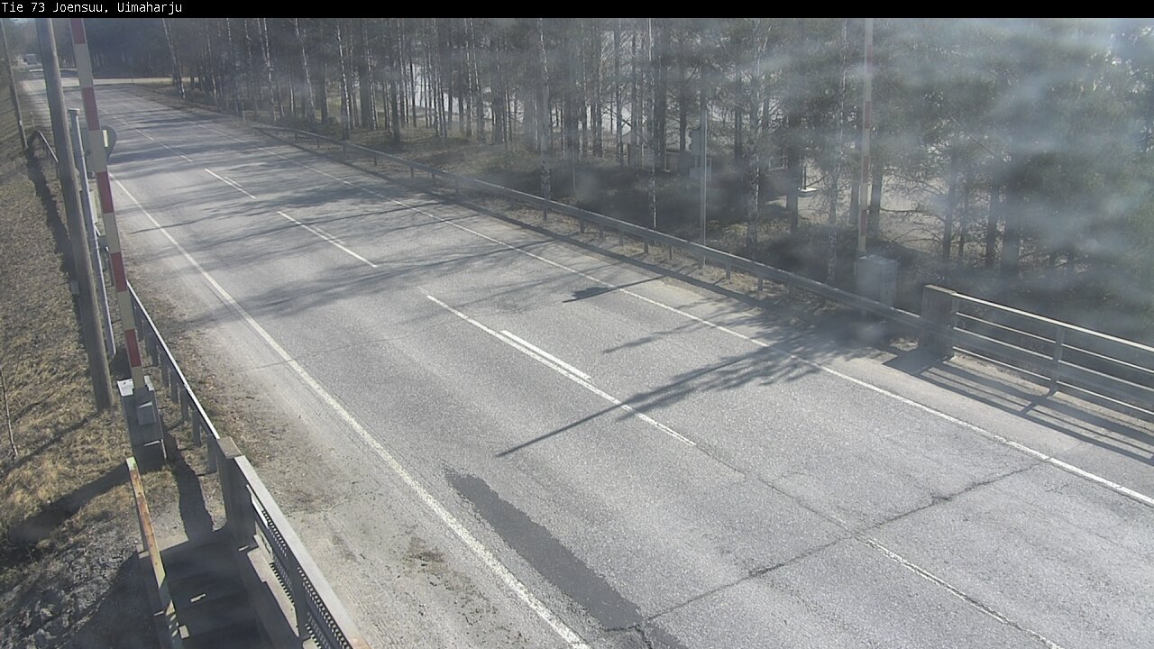 Weather Camera Image Väg 73 Eno, Uimaharju, Joensuu, Pohjois-Karjala