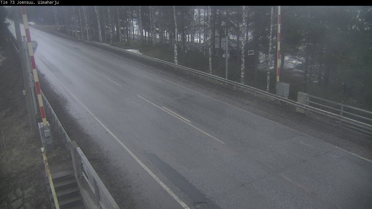 Weather Camera Image Väg 73 Eno, Uimaharju, Joensuu, Pohjois-Karjala