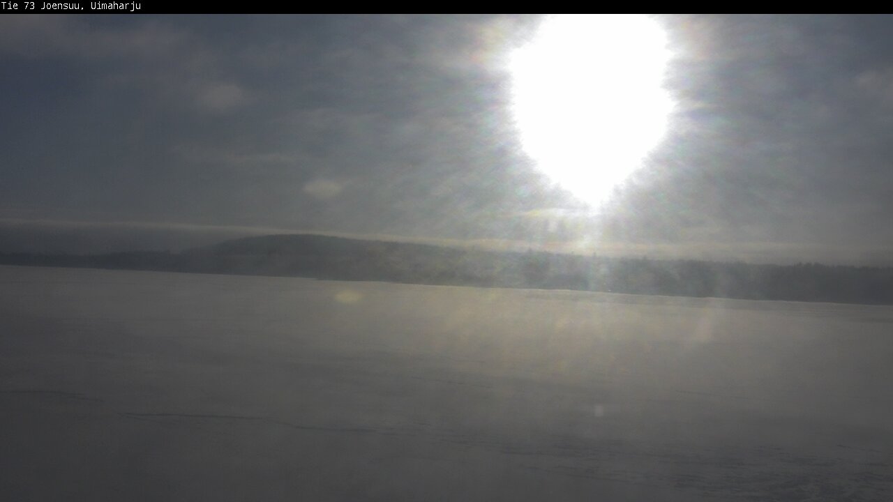 Weather Camera Image Road 73 Eno, Uimaharju, Joensuu, Pohjois-Karjala