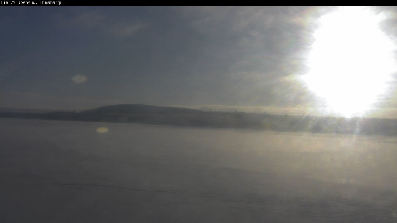 Weather Camera Image Road 73 Eno, Uimaharju, Joensuu, Pohjois-Karjala