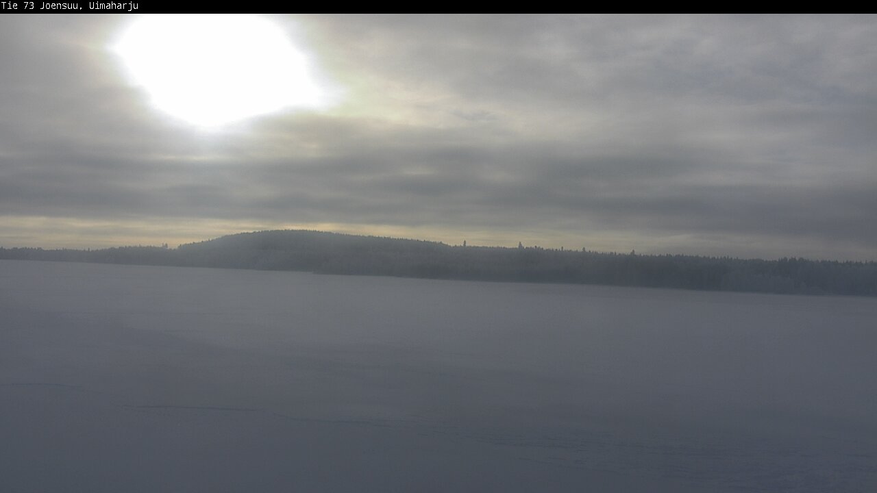 Weather Camera Image Väg 73 Eno, Uimaharju, Joensuu, Pohjois-Karjala