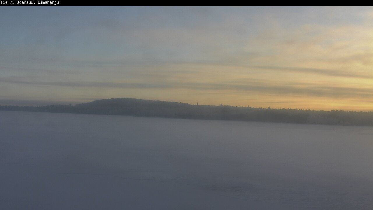 Weather Camera Image Road 73 Eno, Uimaharju, Joensuu, Pohjois-Karjala