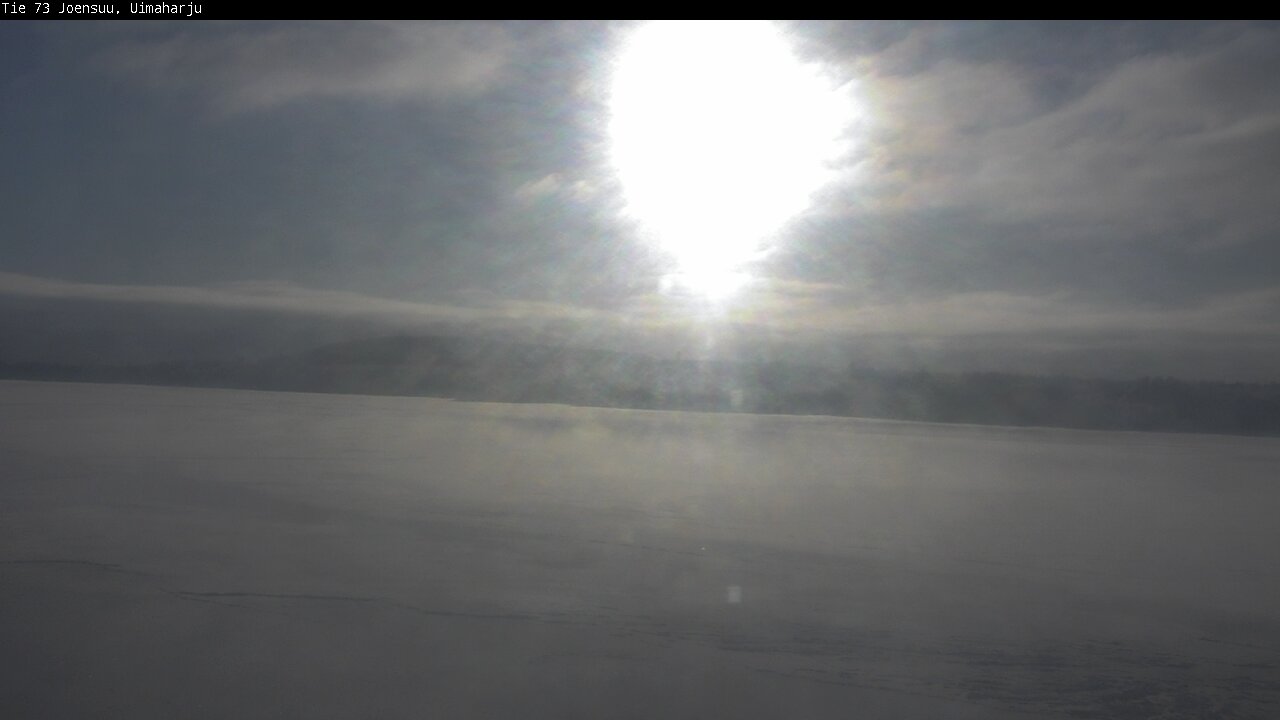 Weather Camera Image Road 73 Eno, Uimaharju, Joensuu, Pohjois-Karjala