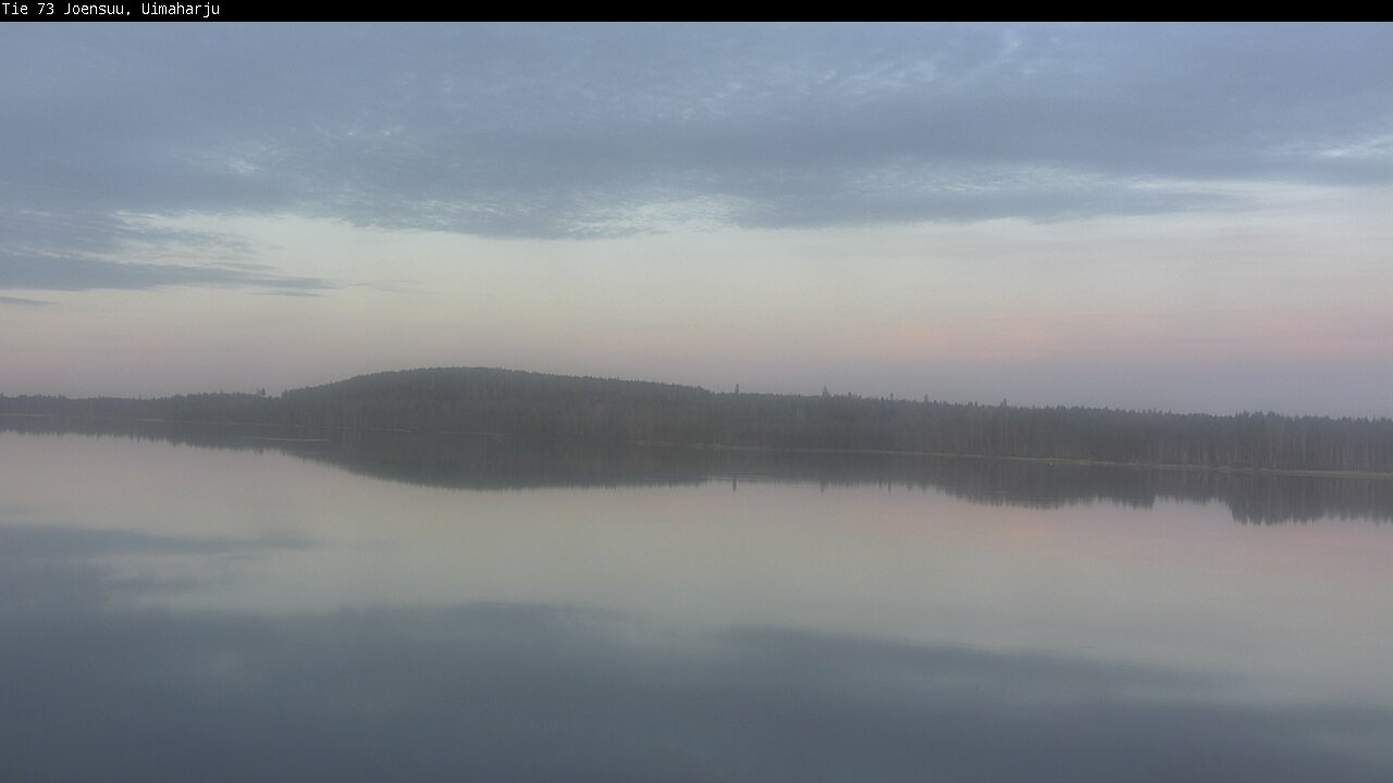 Weather Camera Image Väg 73 Eno, Uimaharju, Joensuu, Pohjois-Karjala