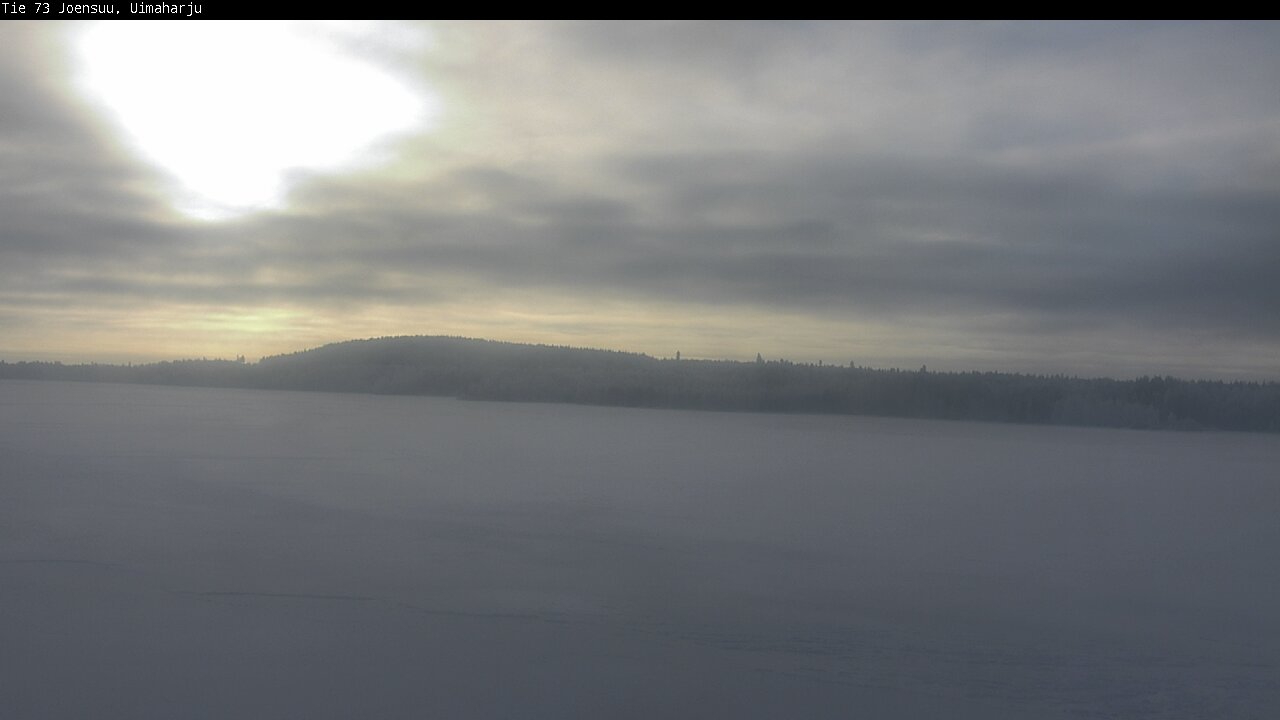 Weather Camera Image Väg 73 Eno, Uimaharju, Joensuu, Pohjois-Karjala