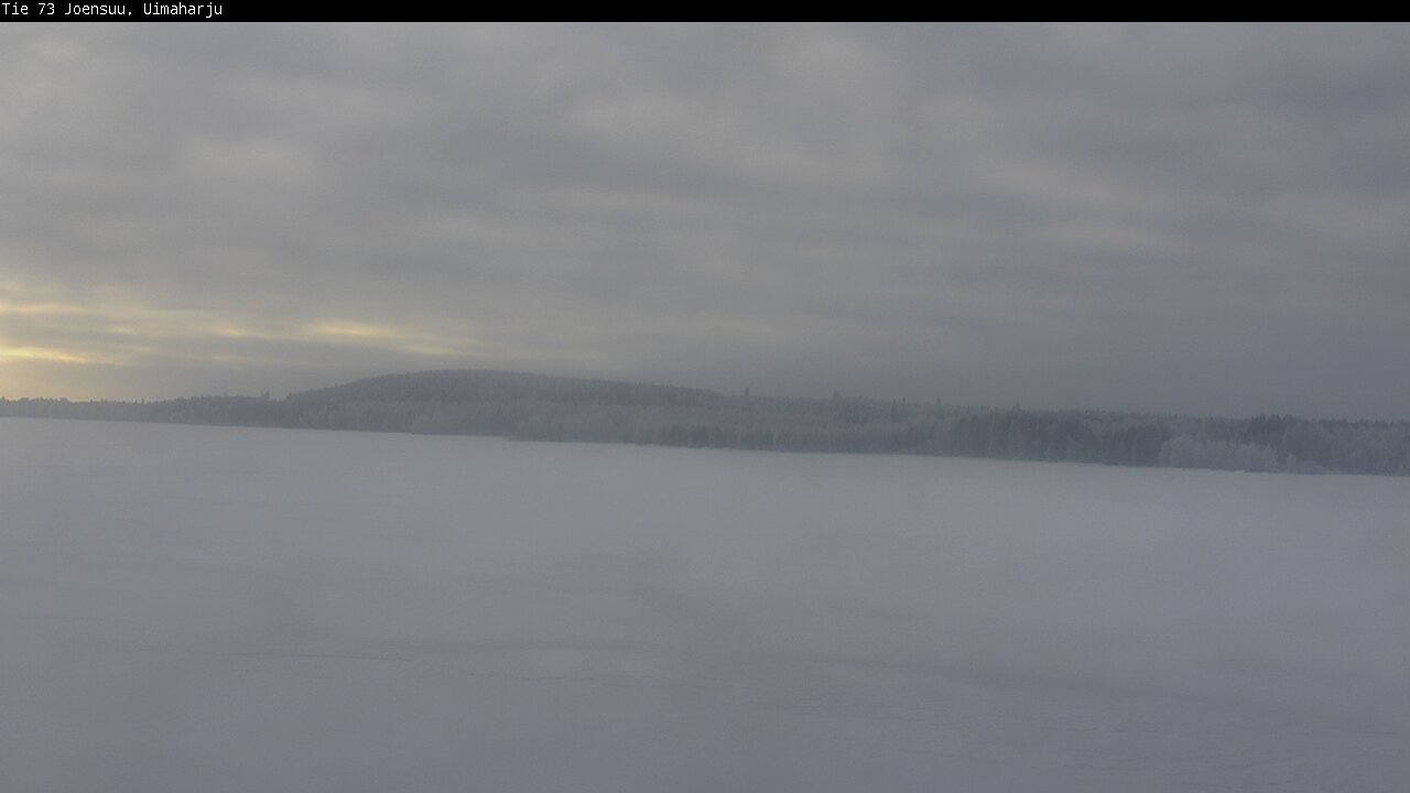 Weather Camera Image Väg 73 Eno, Uimaharju, Joensuu, Pohjois-Karjala