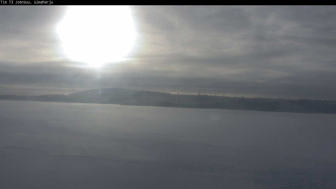 Weather Camera Image Väg 73 Eno, Uimaharju, Joensuu, Pohjois-Karjala