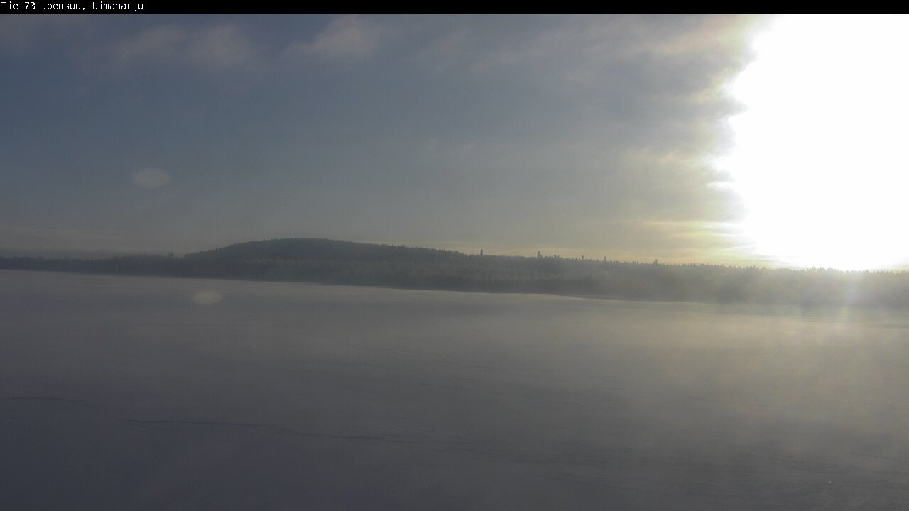 Weather Camera Image Road 73 Eno, Uimaharju, Joensuu, Pohjois-Karjala