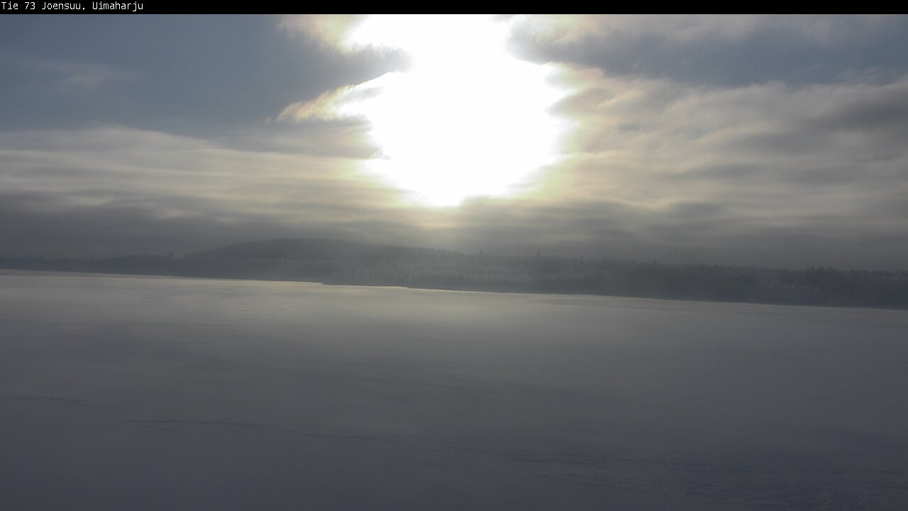 Weather Camera Image Road 73 Eno, Uimaharju, Joensuu, Pohjois-Karjala