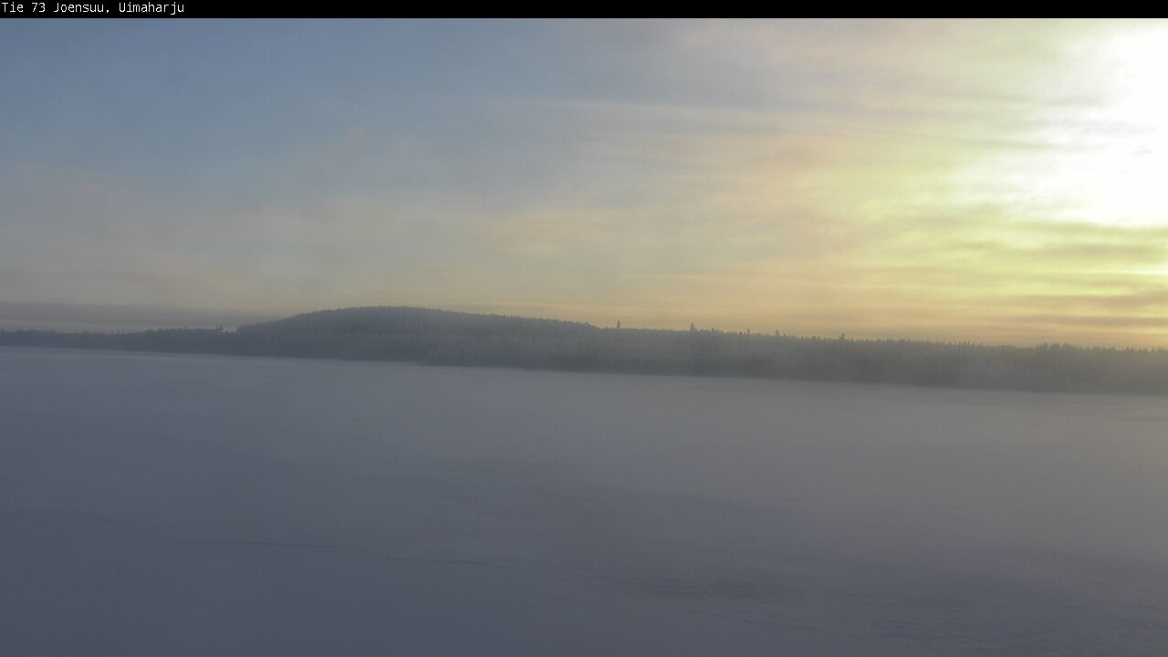 Weather Camera Image Road 73 Eno, Uimaharju, Joensuu, Pohjois-Karjala