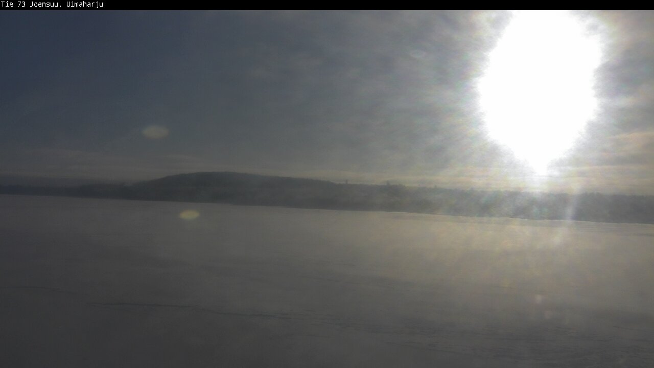 Weather Camera Image Road 73 Eno, Uimaharju, Joensuu, Pohjois-Karjala