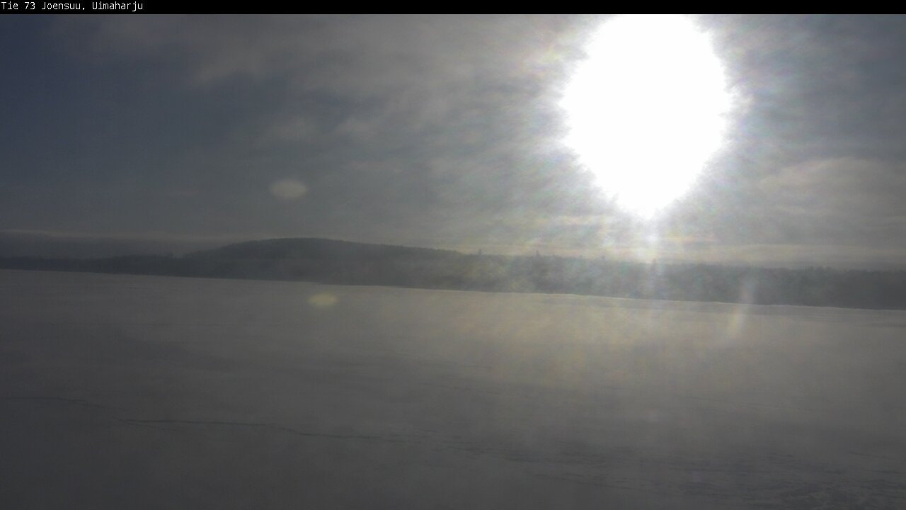 Weather Camera Image Road 73 Eno, Uimaharju, Joensuu, Pohjois-Karjala