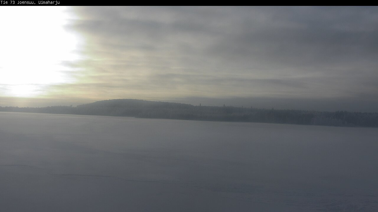 Weather Camera Image Väg 73 Eno, Uimaharju, Joensuu, Pohjois-Karjala