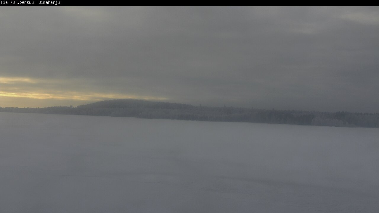 Weather Camera Image Väg 73 Eno, Uimaharju, Joensuu, Pohjois-Karjala