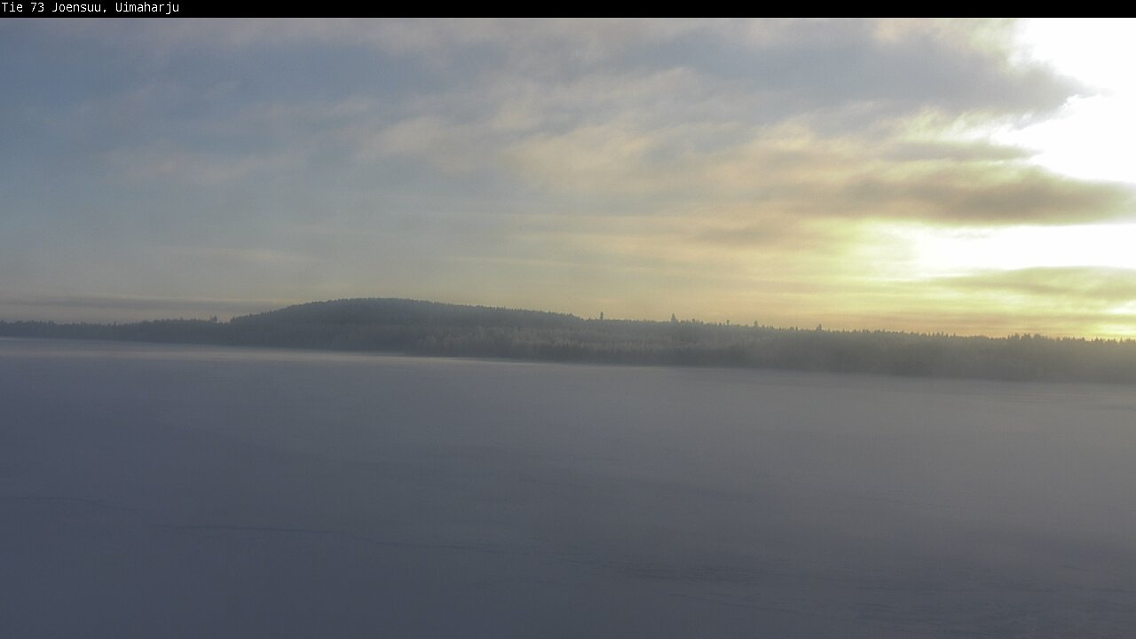 Weather Camera Image Road 73 Eno, Uimaharju, Joensuu, Pohjois-Karjala