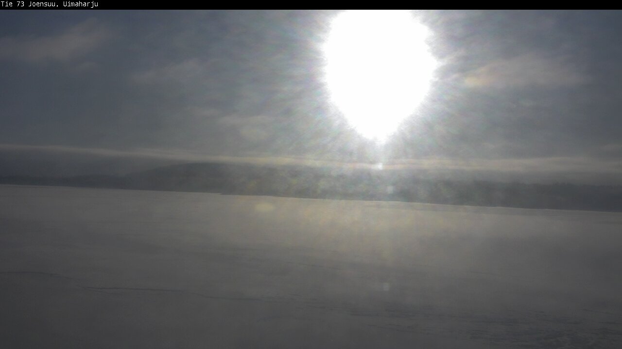 Weather Camera Image Road 73 Eno, Uimaharju, Joensuu, Pohjois-Karjala