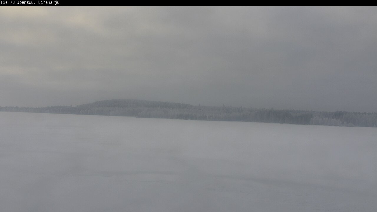 Weather Camera Image Väg 73 Eno, Uimaharju, Joensuu, Pohjois-Karjala