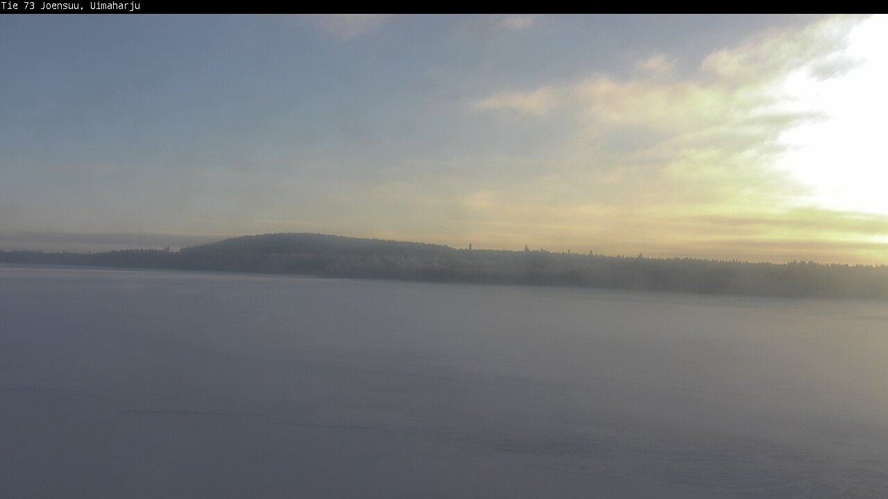 Weather Camera Image Road 73 Eno, Uimaharju, Joensuu, Pohjois-Karjala