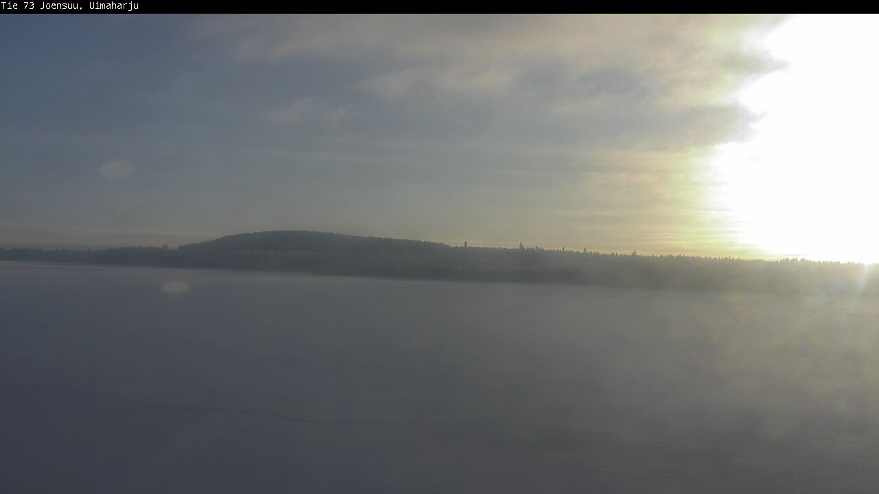 Weather Camera Image Road 73 Eno, Uimaharju, Joensuu, Pohjois-Karjala
