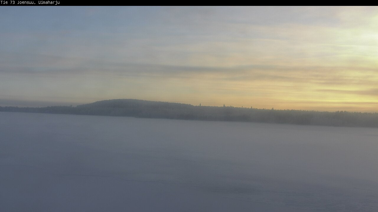 Weather Camera Image Road 73 Eno, Uimaharju, Joensuu, Pohjois-Karjala