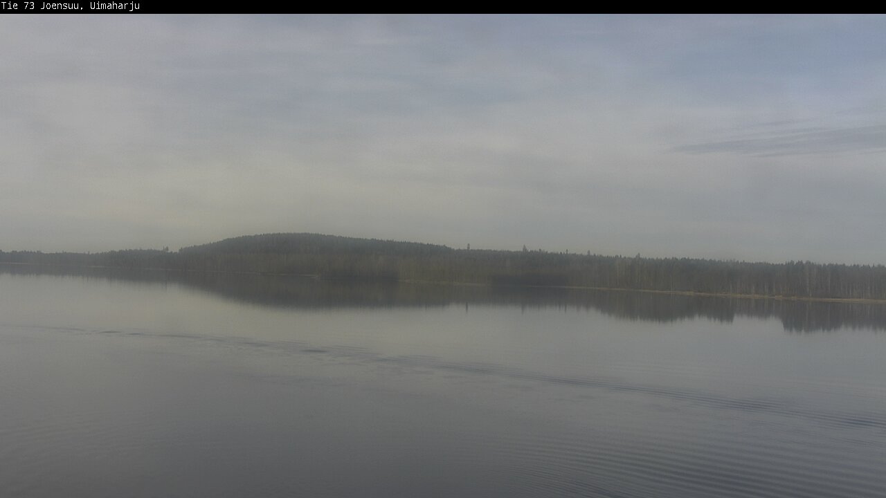 Weather Camera Image Väg 73 Eno, Uimaharju, Joensuu, Pohjois-Karjala