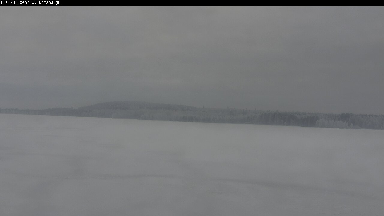 Weather Camera Image Väg 73 Eno, Uimaharju, Joensuu, Pohjois-Karjala