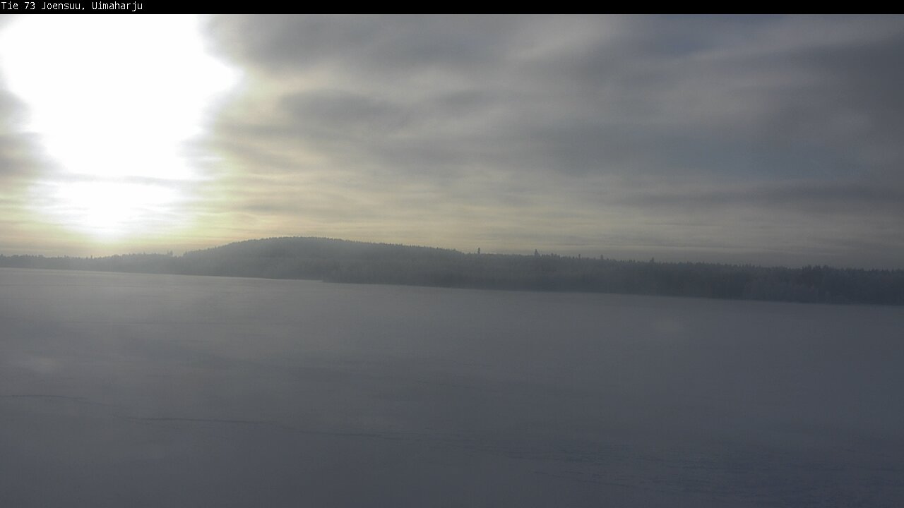 Weather Camera Image Väg 73 Eno, Uimaharju, Joensuu, Pohjois-Karjala
