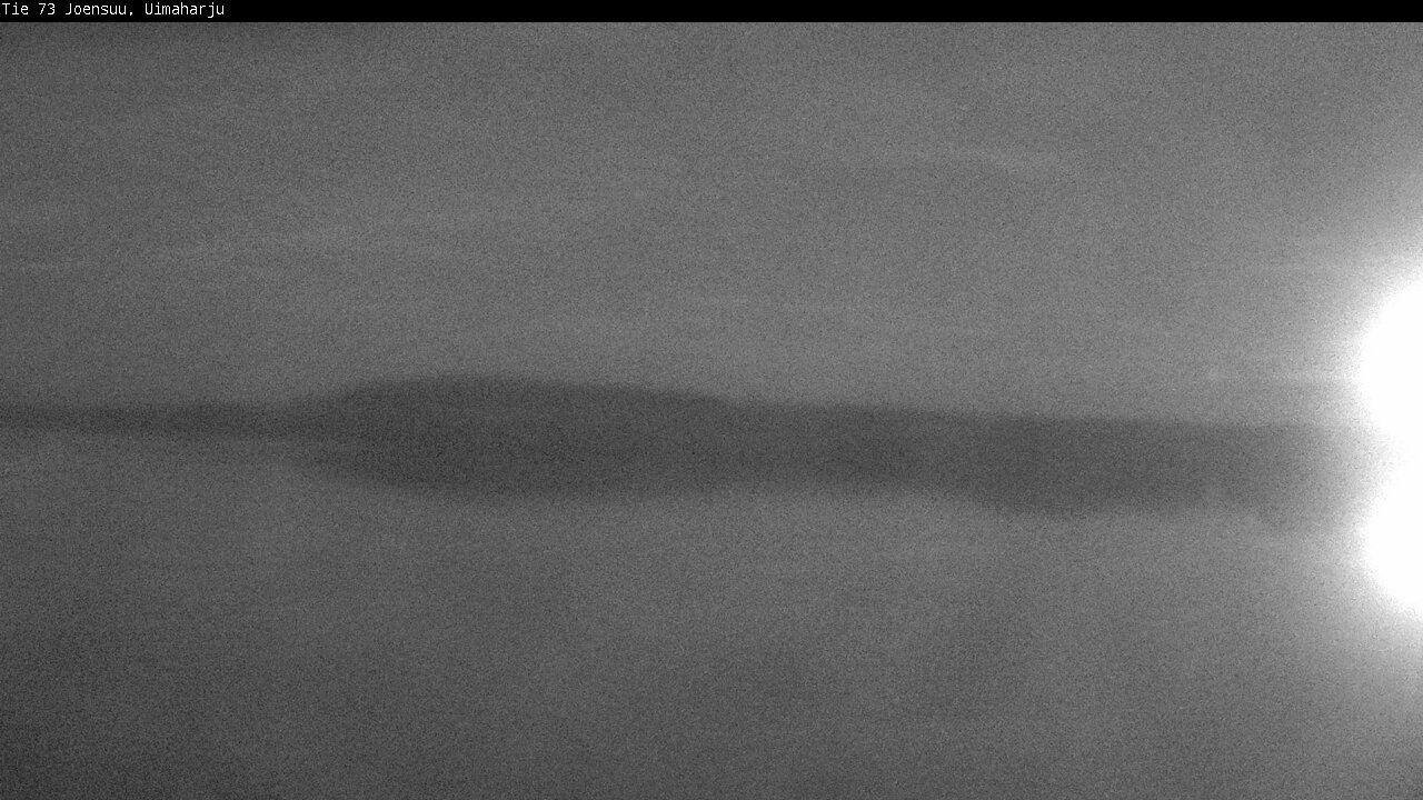 Weather Camera Image Road 73 Eno, Uimaharju, Joensuu, Pohjois-Karjala
