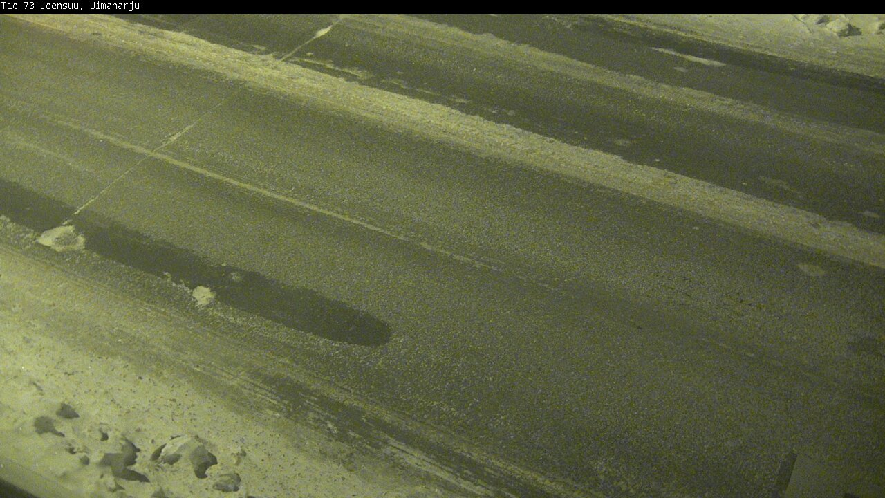 Weather Camera Image Road 73 Eno, Uimaharju, Joensuu, Pohjois-Karjala