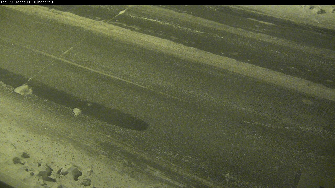 Weather Camera Image Road 73 Eno, Uimaharju, Joensuu, Pohjois-Karjala