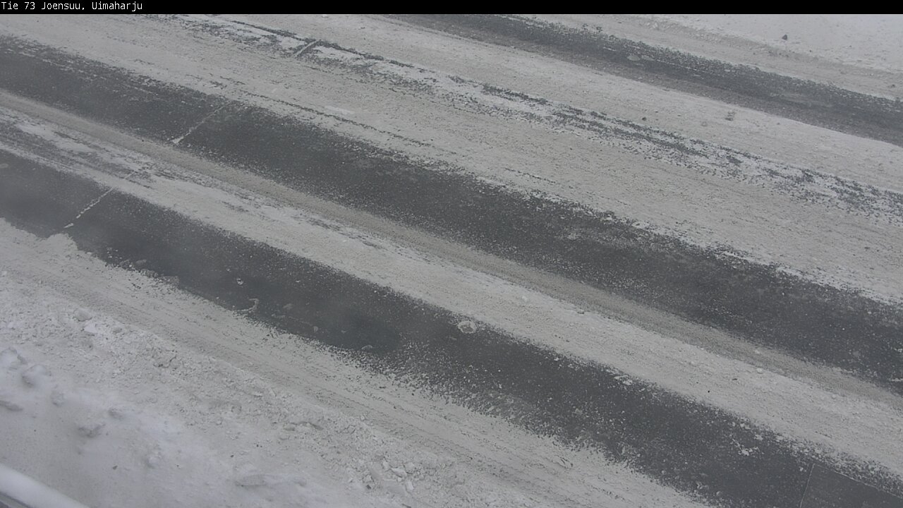 Weather Camera Image Väg 73 Eno, Uimaharju, Joensuu, Pohjois-Karjala