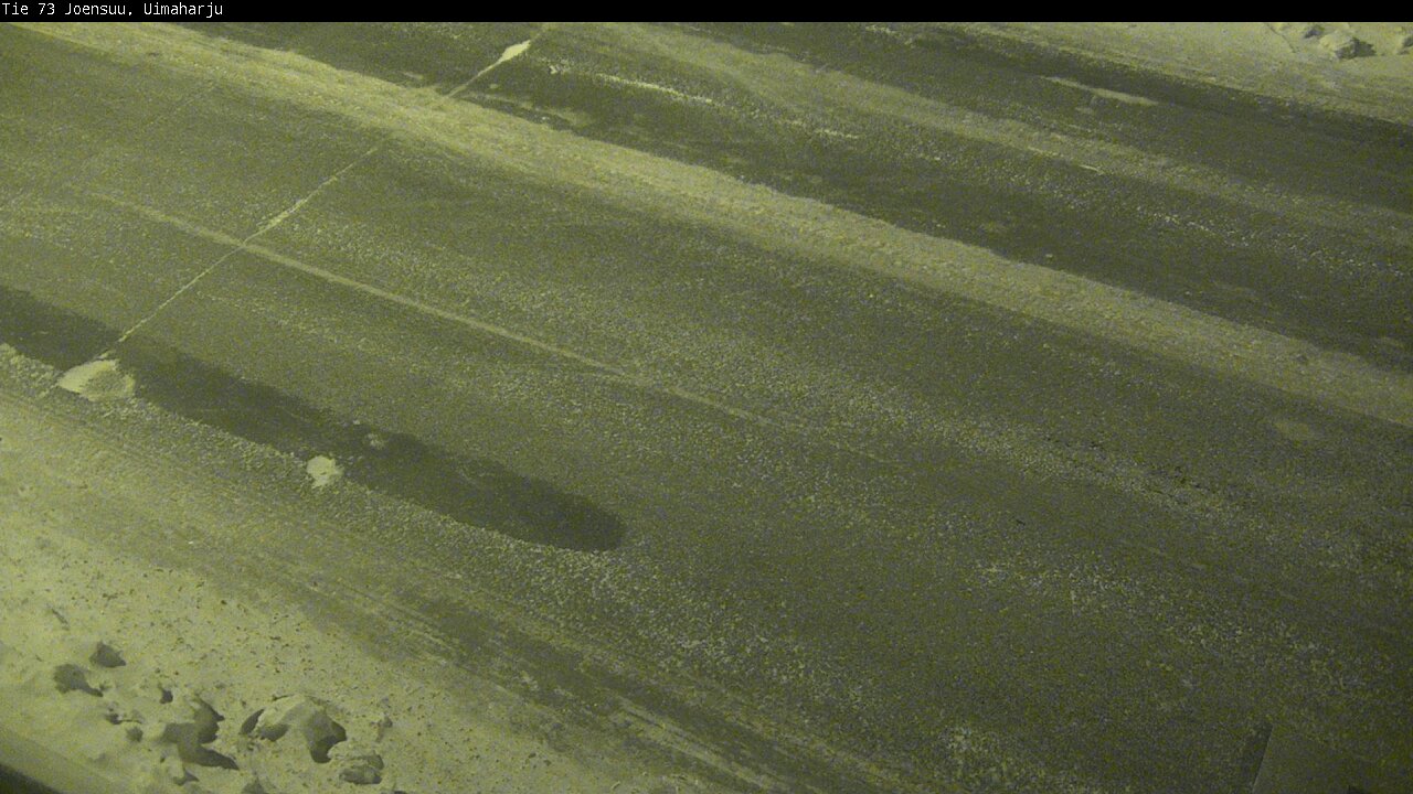 Weather Camera Image Road 73 Eno, Uimaharju, Joensuu, Pohjois-Karjala