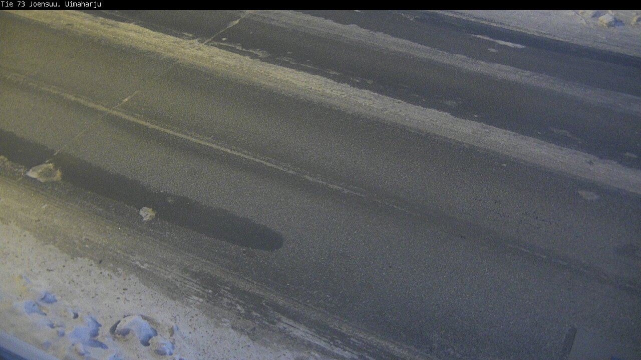Weather Camera Image Road 73 Eno, Uimaharju, Joensuu, Pohjois-Karjala