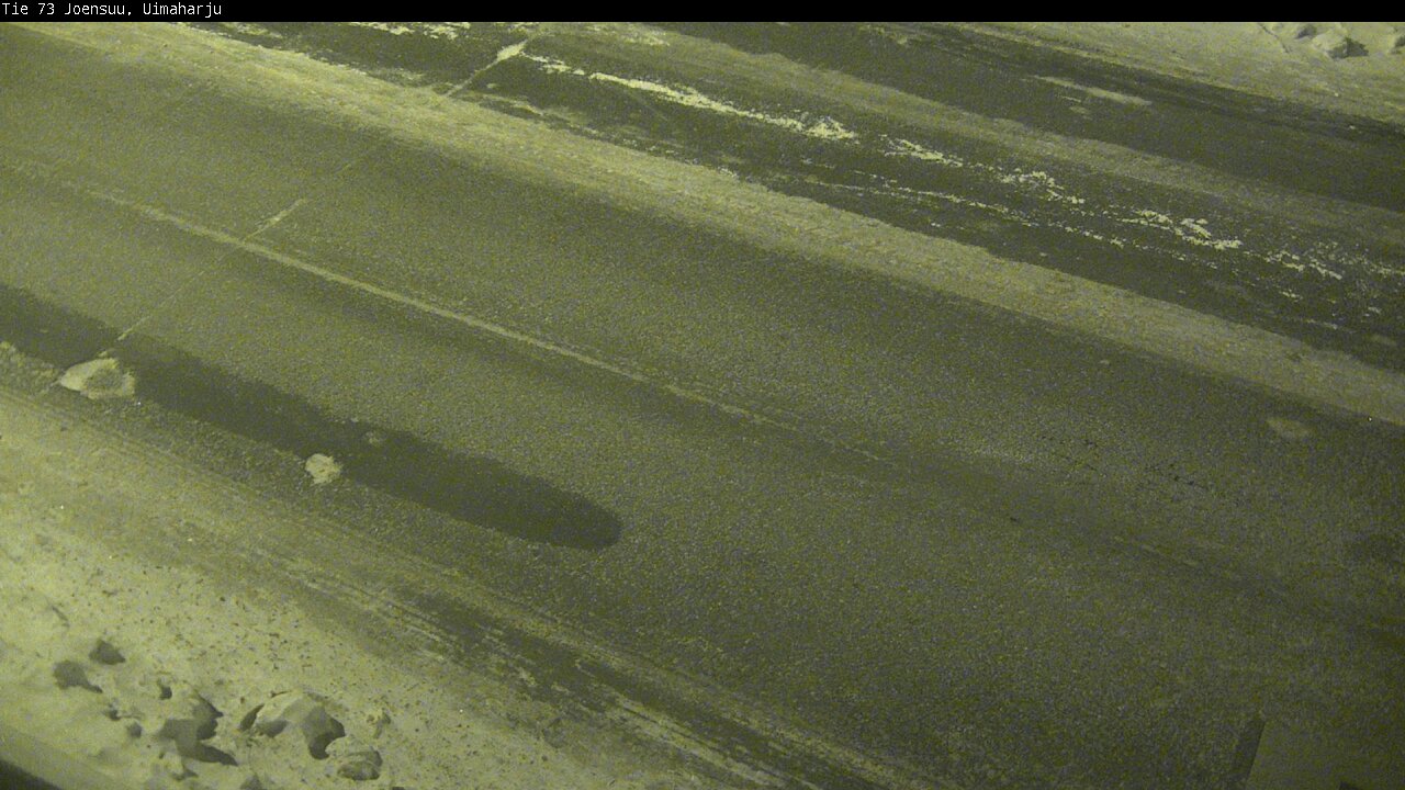 Weather Camera Image Road 73 Eno, Uimaharju, Joensuu, Pohjois-Karjala