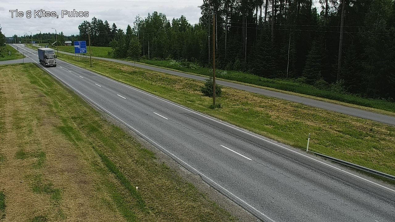 Kelikamerat Kuva Tie 6 Kitee, Puhos, Kitee, Pohjois-Karjala
