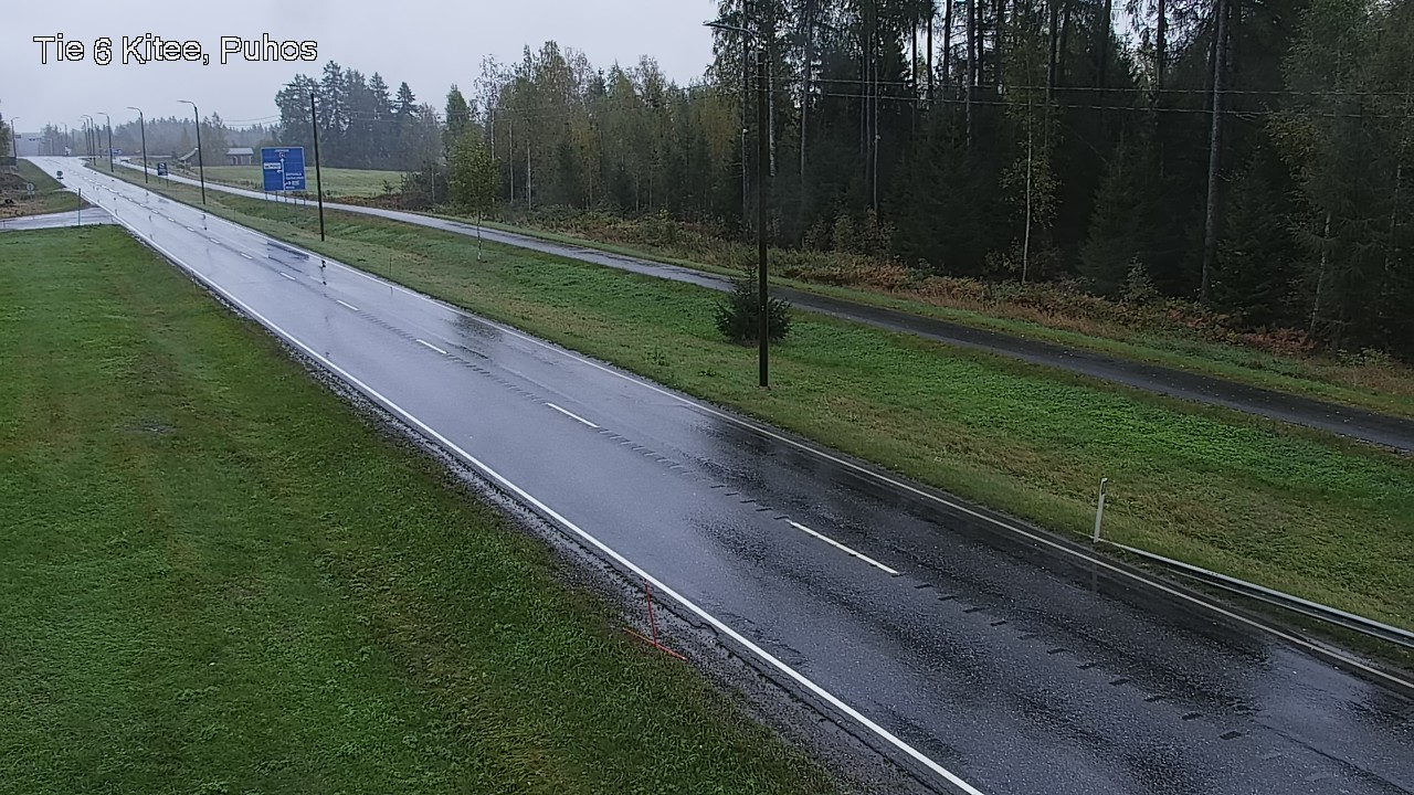 Kelikamerat Kuva Tie 6 Kitee, Puhos, Kitee, Pohjois-Karjala