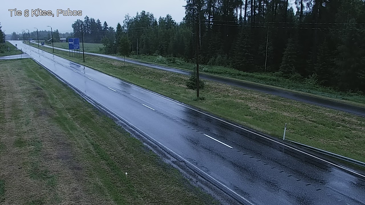 Kelikamerat Kuva Tie 6 Kitee, Puhos, Kitee, Pohjois-Karjala